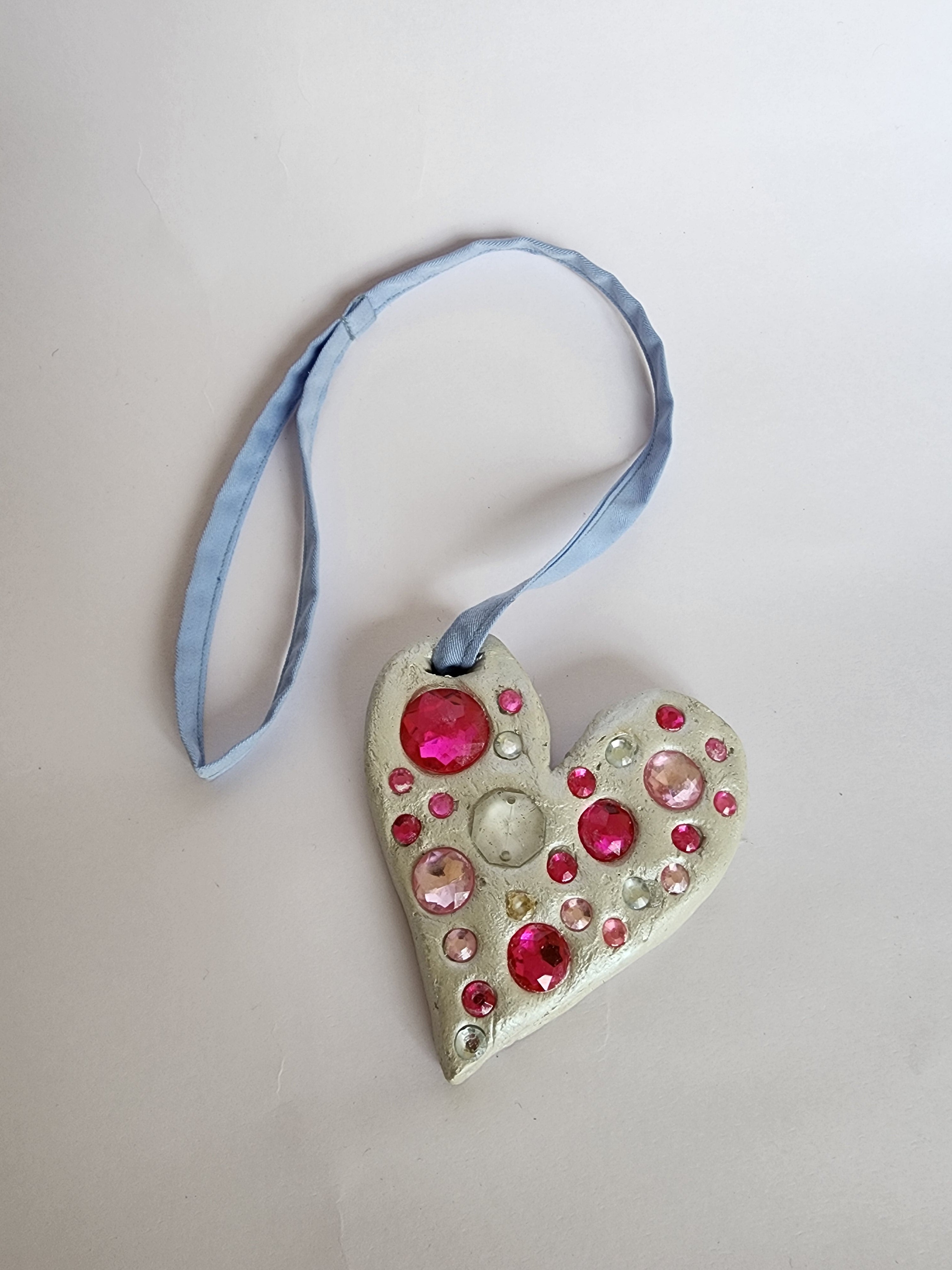 CANDY HEART BAG CHARM