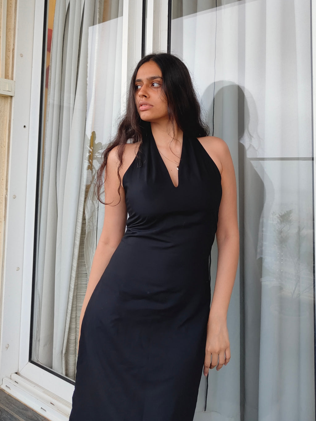 BRUNCH DRESS - BLACK